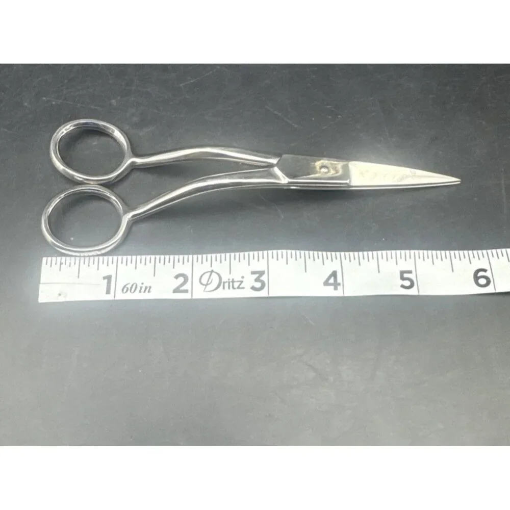 Thread Nanny Double-Curved‎ Machine Embroidery Scissors 6”